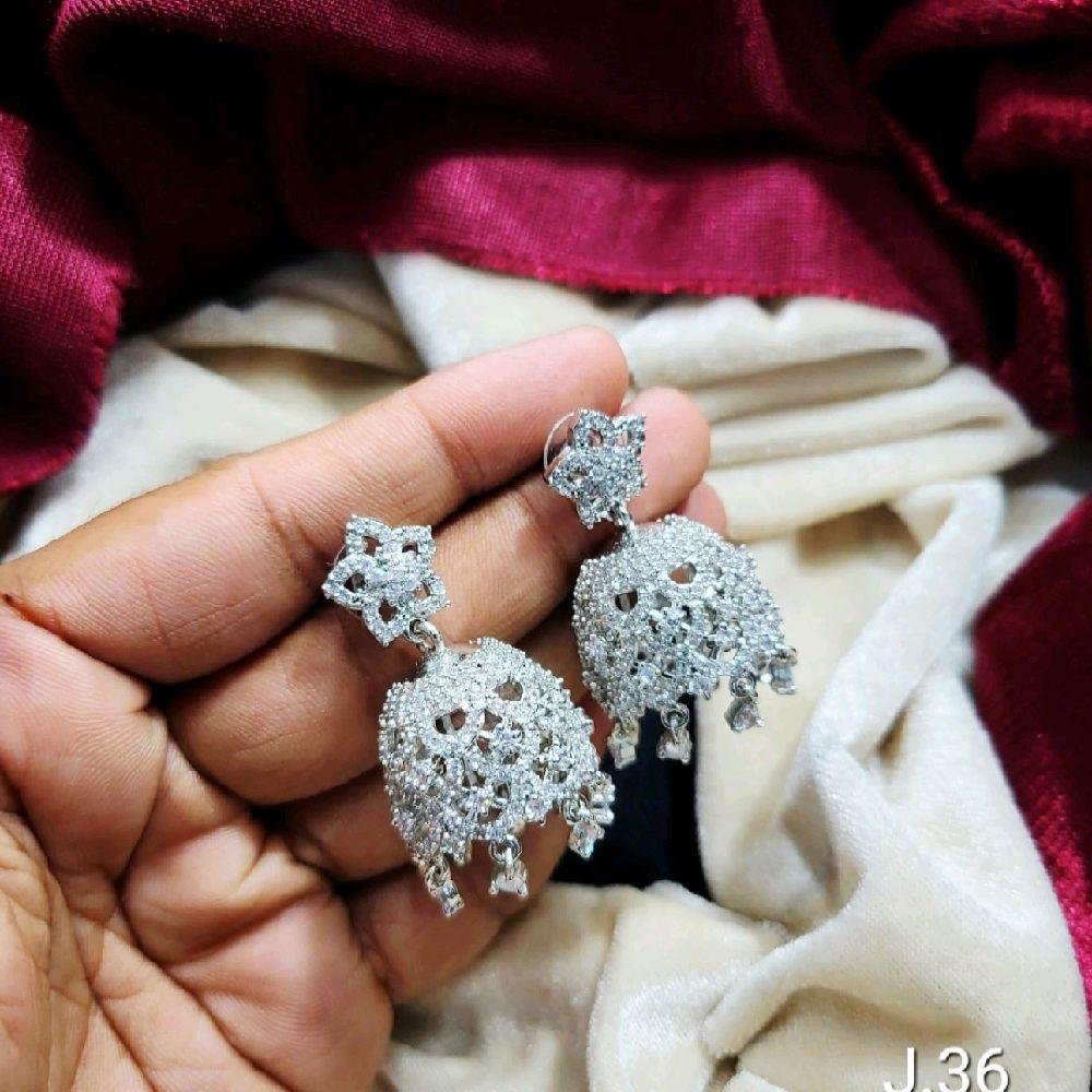 Royal Sparkle Drop Earrings For Women