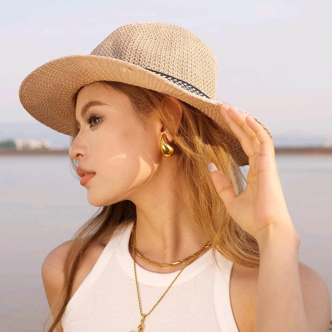 Stainless steel Hollow Earrings