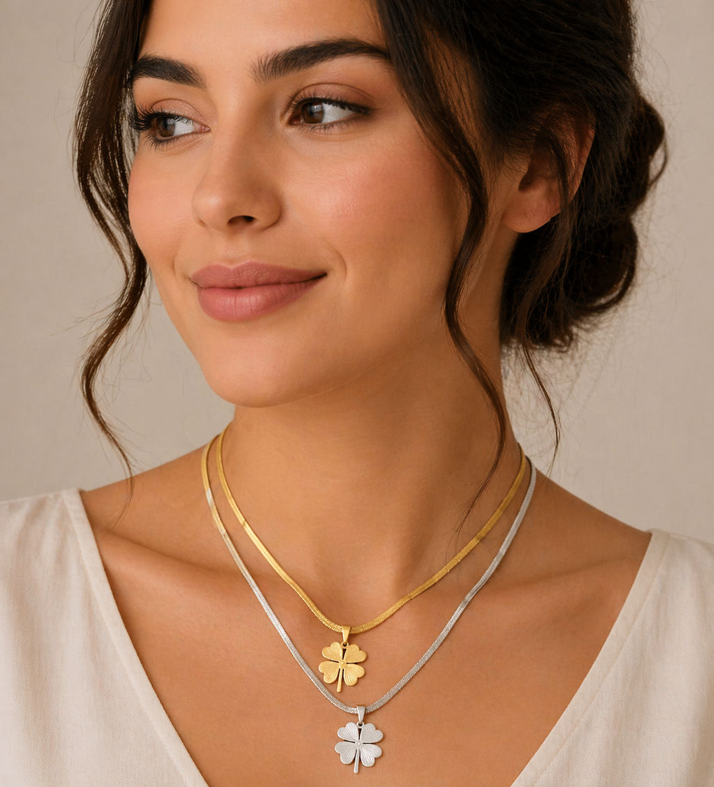 Zirconia Embedded Gold Bangle