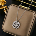 Heart pendant necklace - Stainless Steel