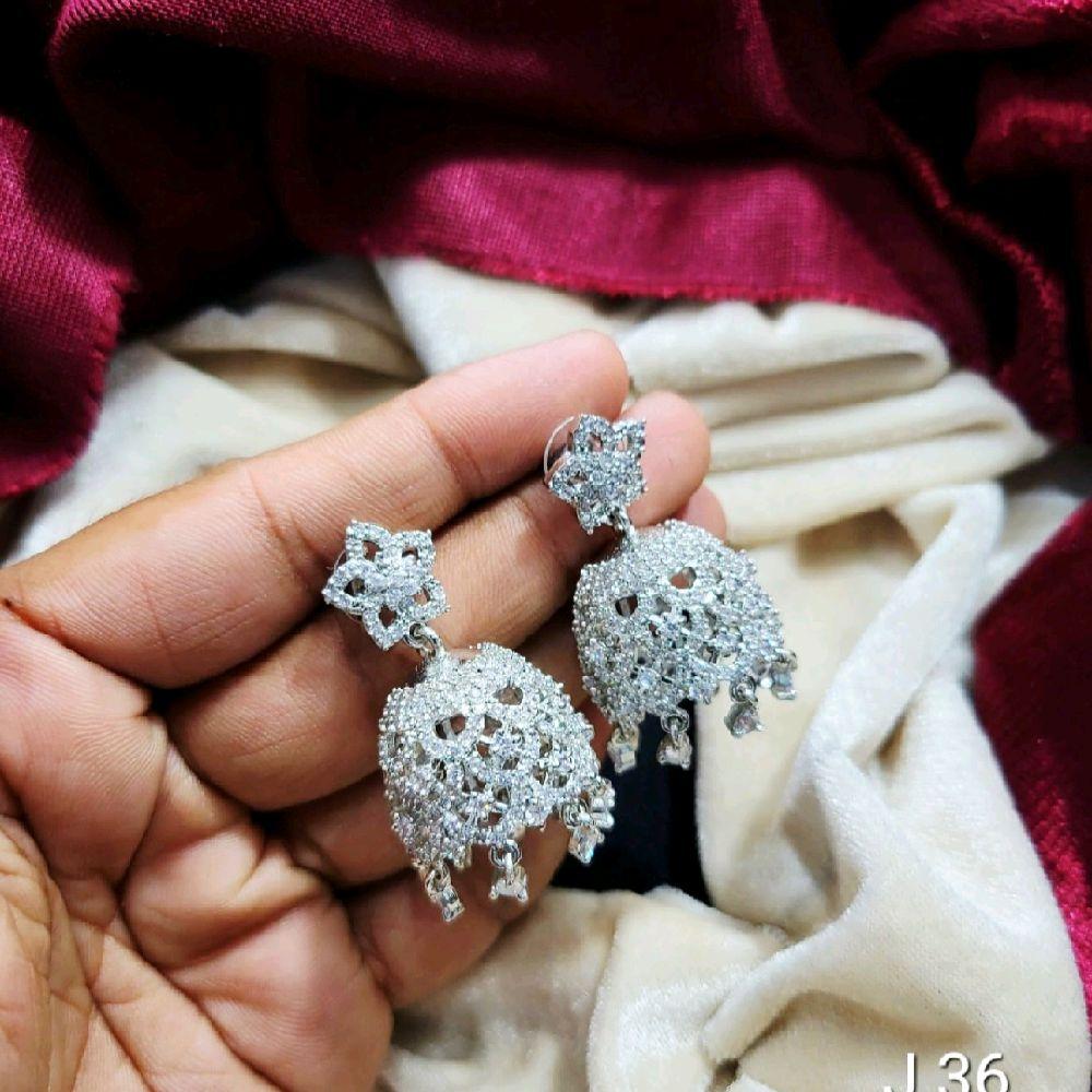 Royal Sparkle Drop Earrings For Women