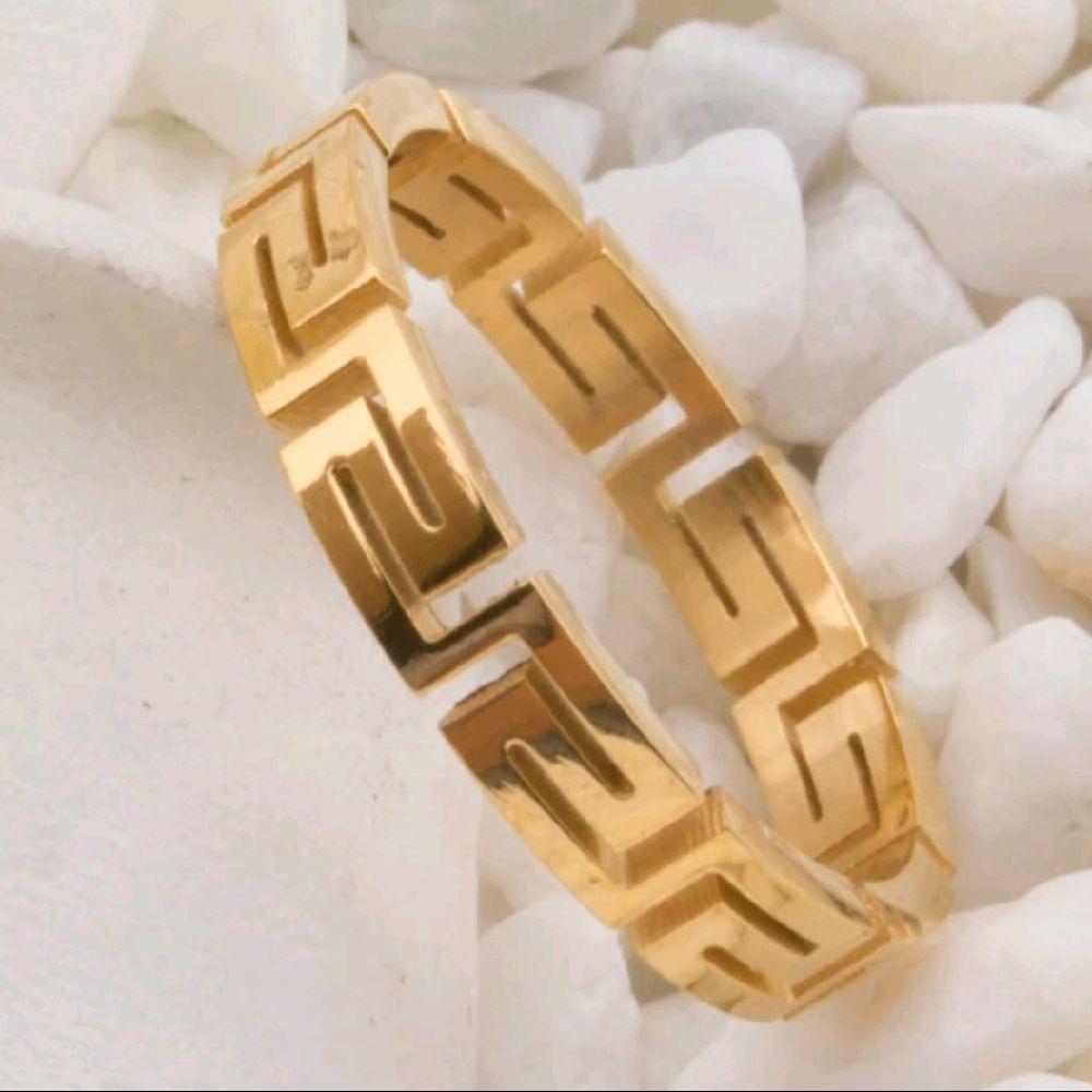 Greek Style Ring High Quality / Tarnish Free Jewelry