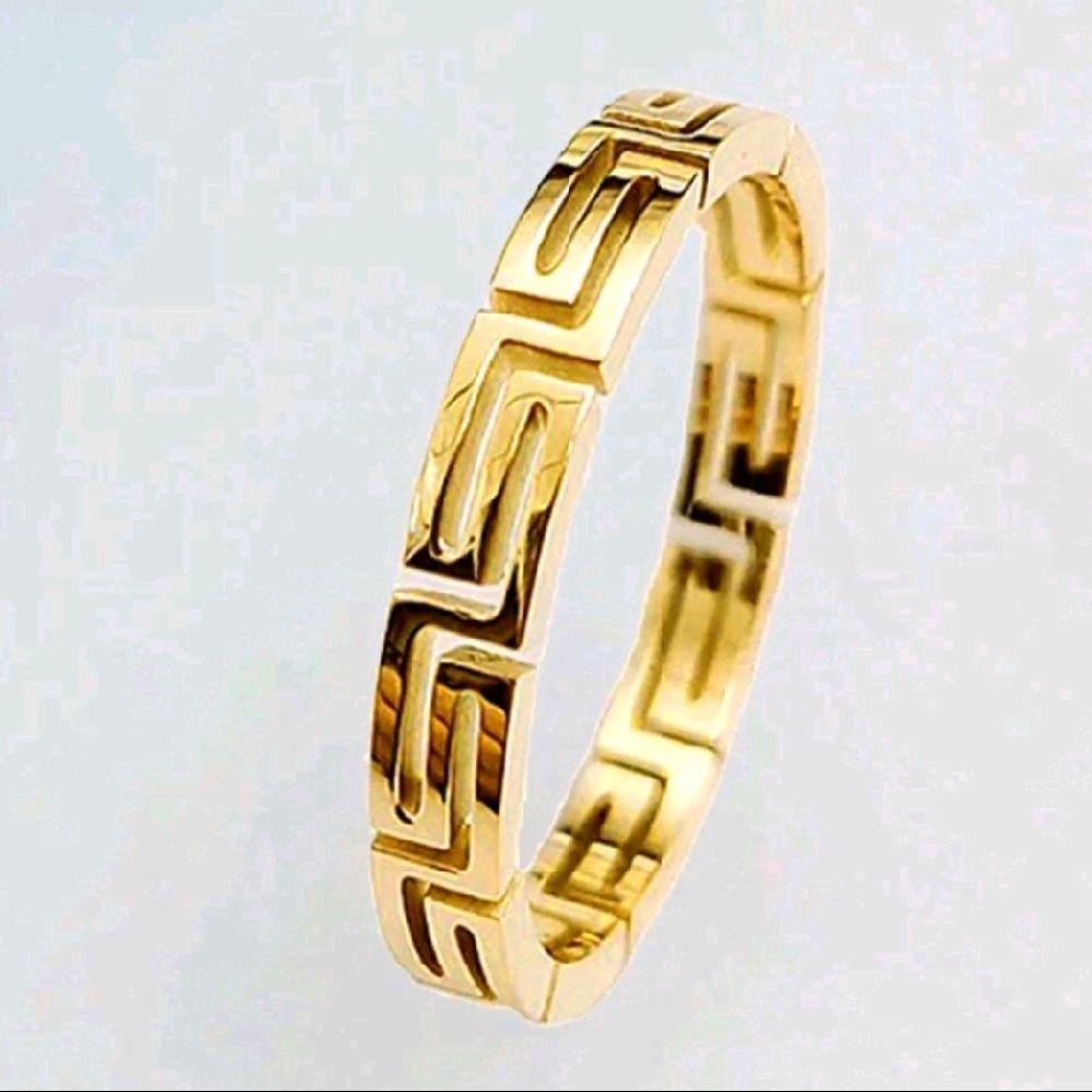 Greek Style Ring High Quality / Tarnish Free Jewelry