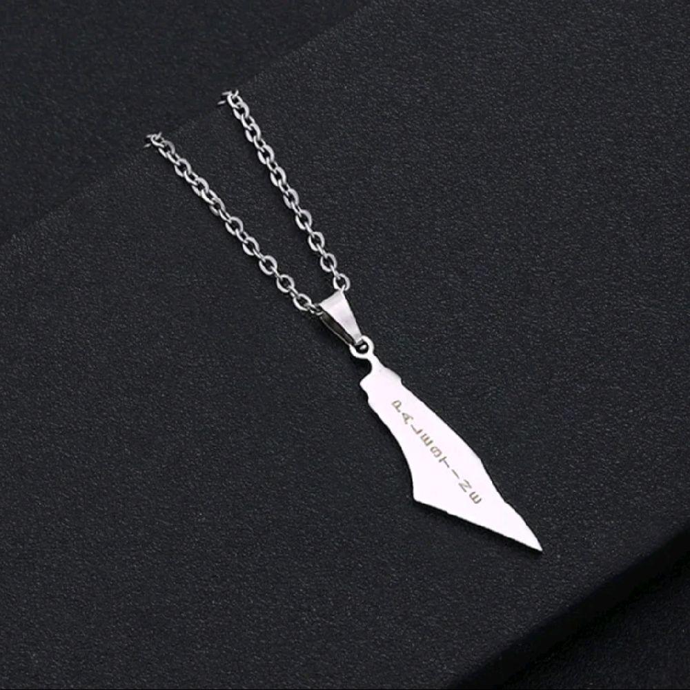 Beautiful flag design Necklace - 18kGP