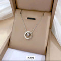 Beautiful Design Necklace For Women Gold & Silver Fish Pendant Fashion Jewelry Gift