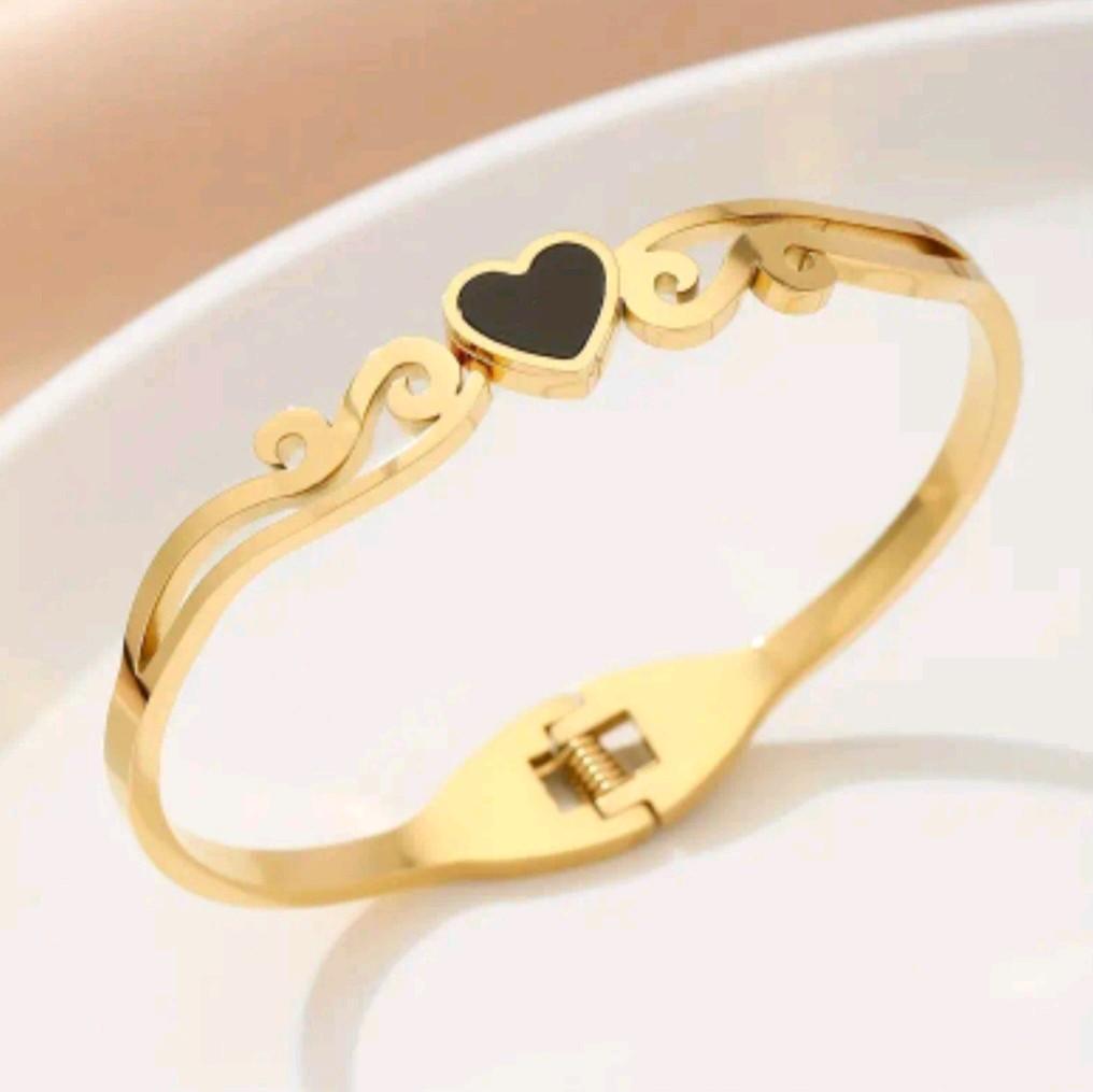 Fashion Heart Bangle, Temperament Style For Couples.