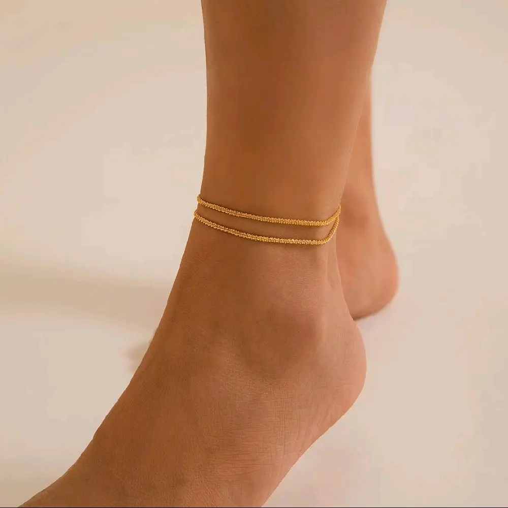 Double-layer Ankle Chain - Adjustable