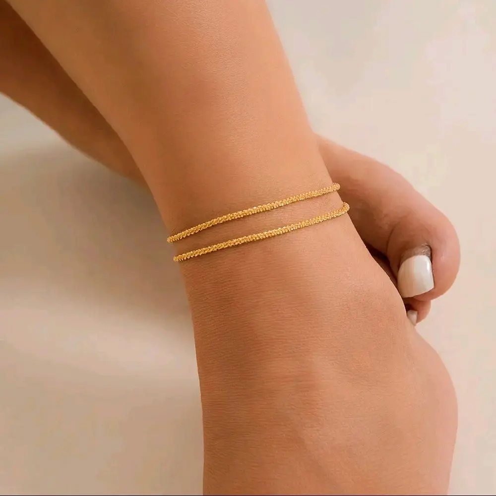 Double-layer Ankle Chain - Adjustable