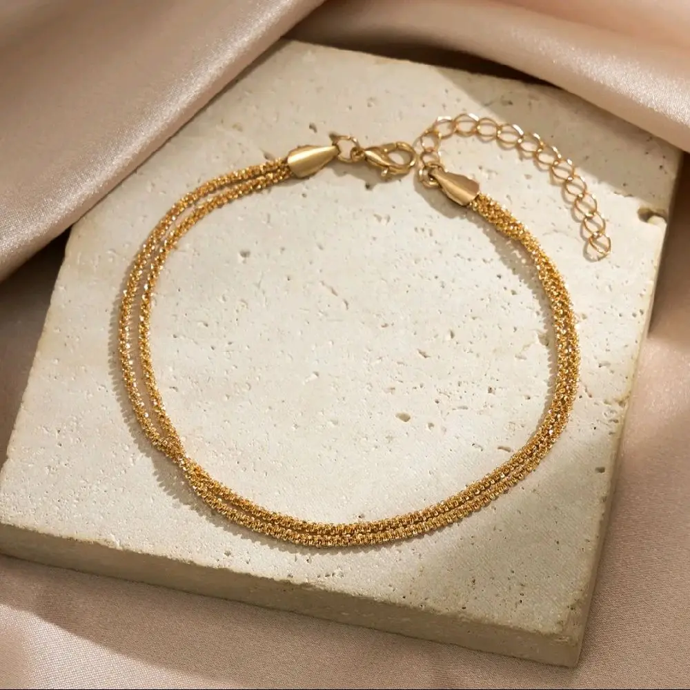 Double-layer Ankle Chain - Adjustable