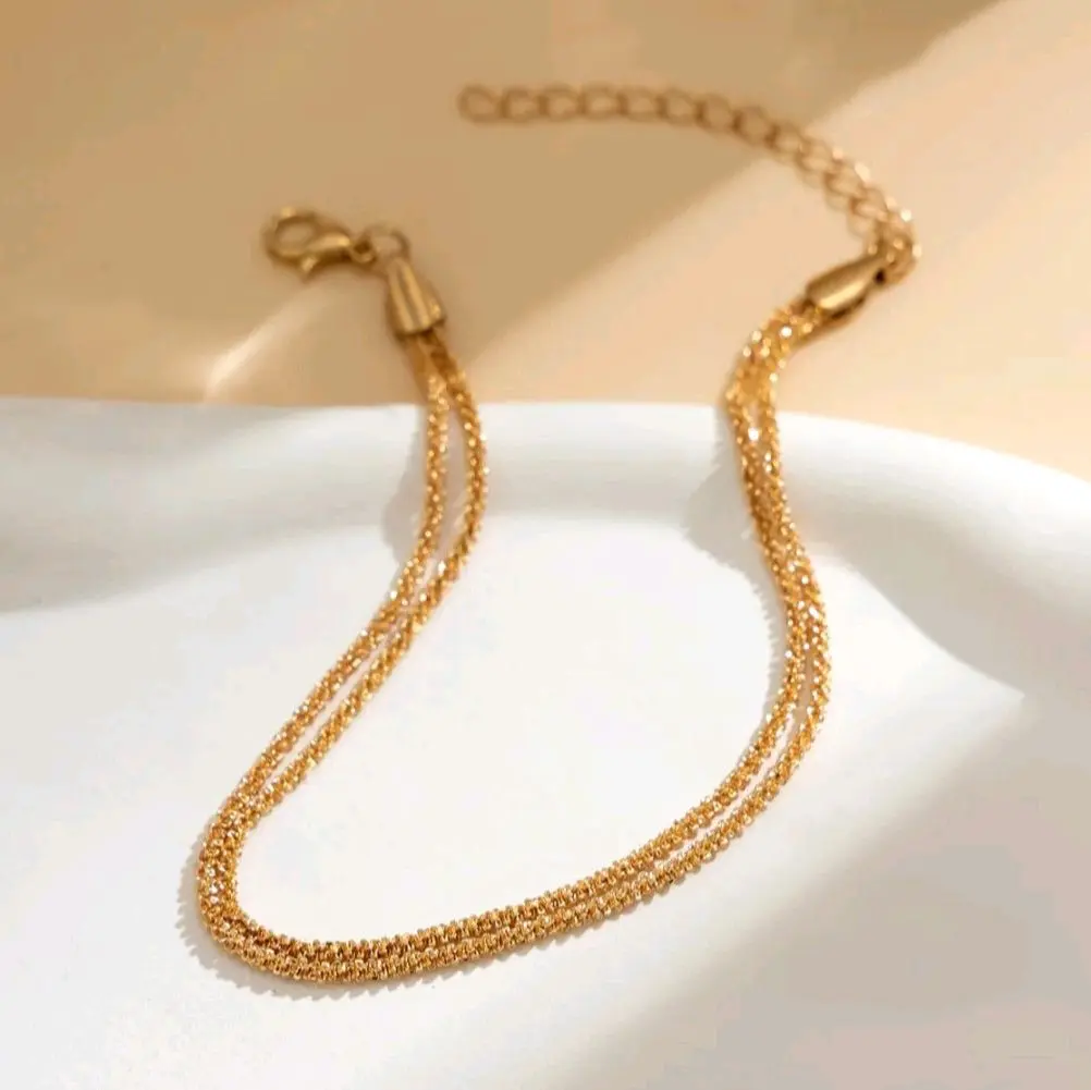 Double-layer Ankle Chain - Adjustable