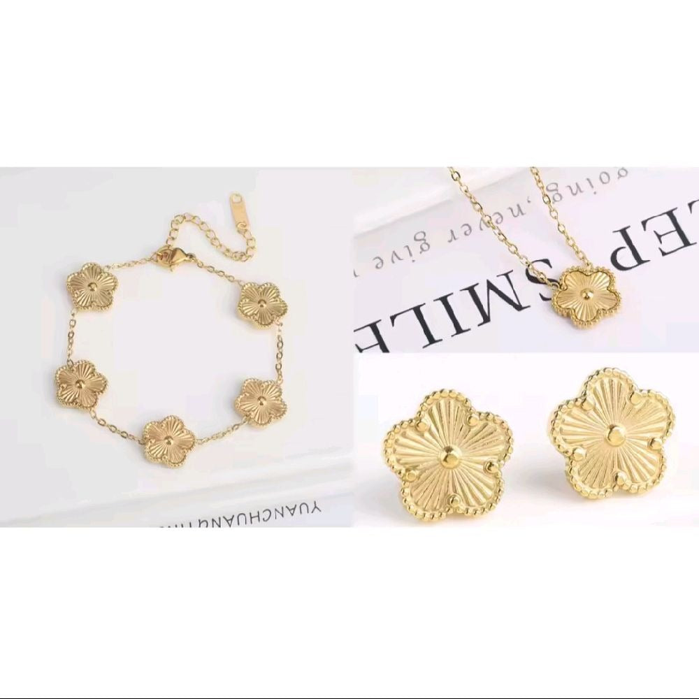 Clover Jewellery Set