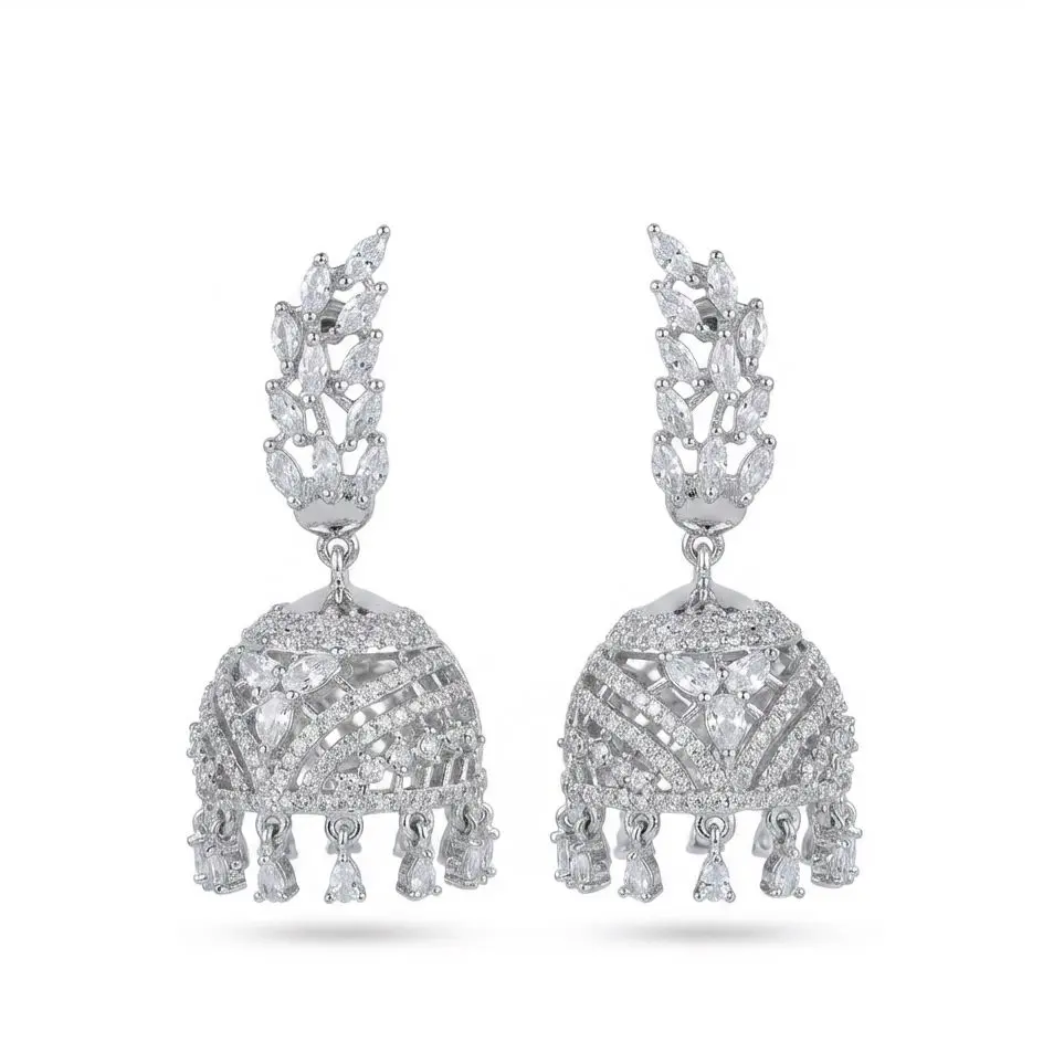Luxury Leaf Drop Earrings