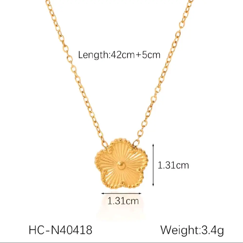 Gold Floral Jewellery Set