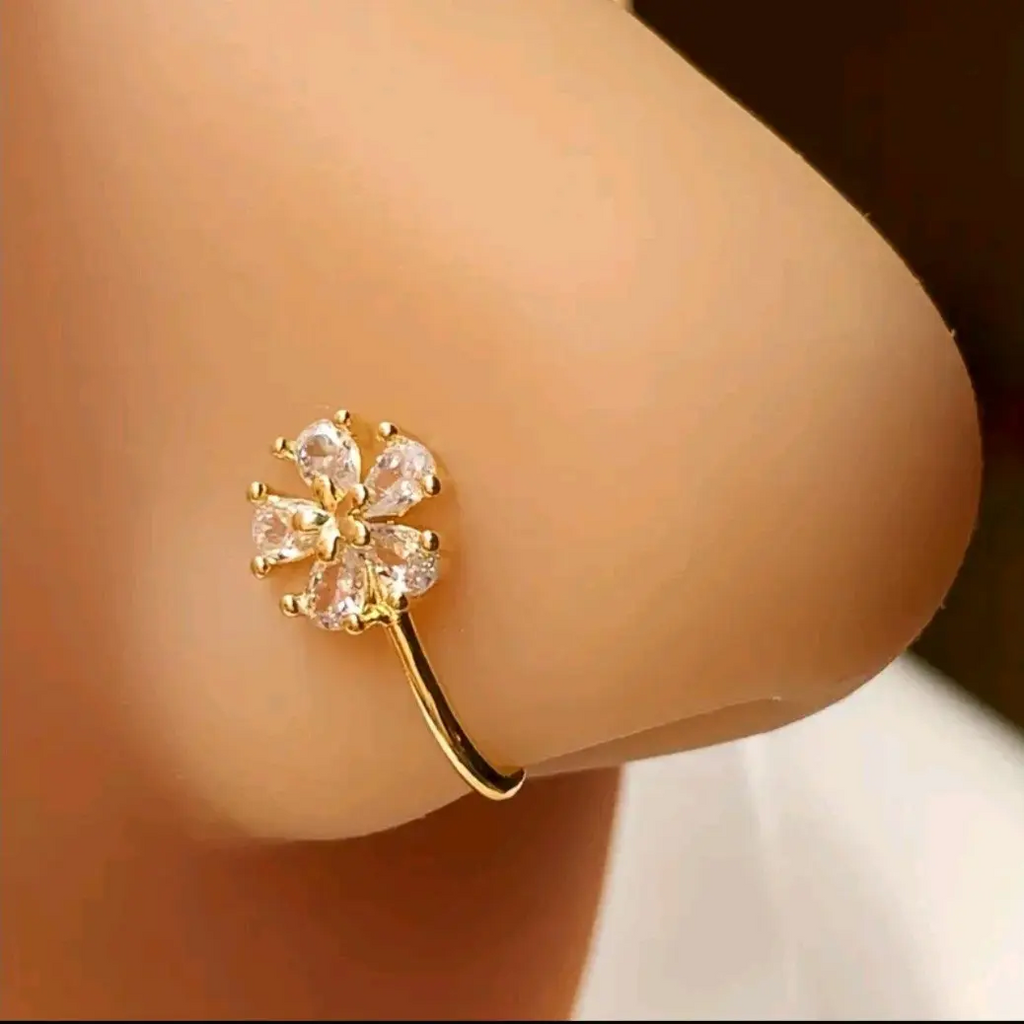 Clover Nose Ring