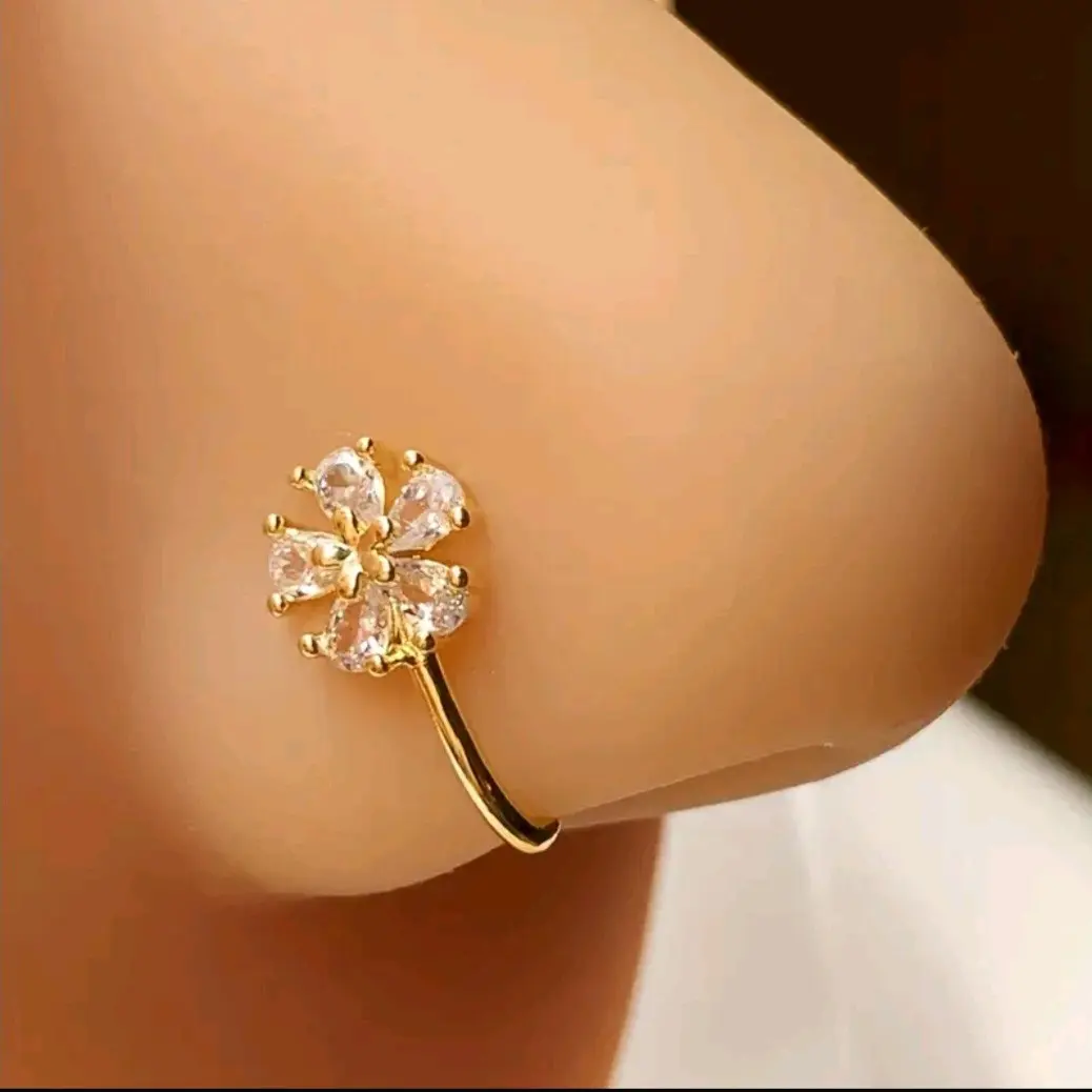 Clover Nose Ring