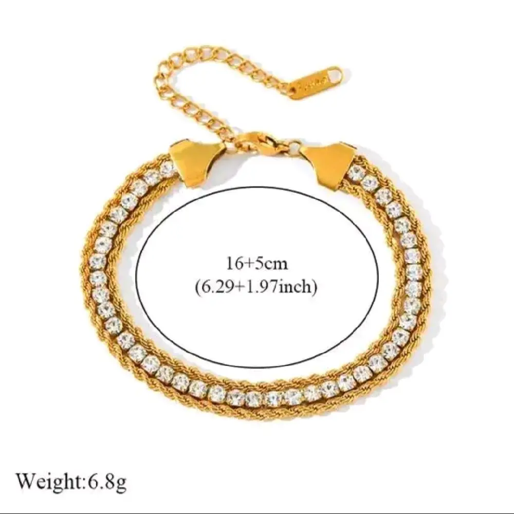 Tennis Chain Bracelet