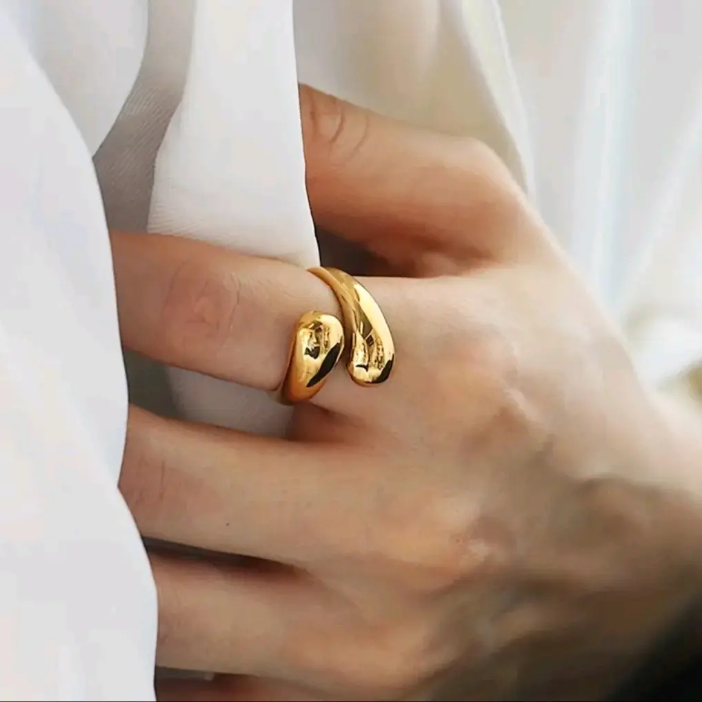 Adjustable Gold Ring