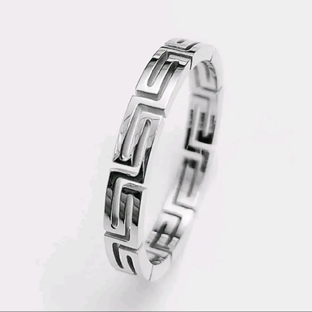 Greek Style Ring High Quality / Tarnish Free Jewelry