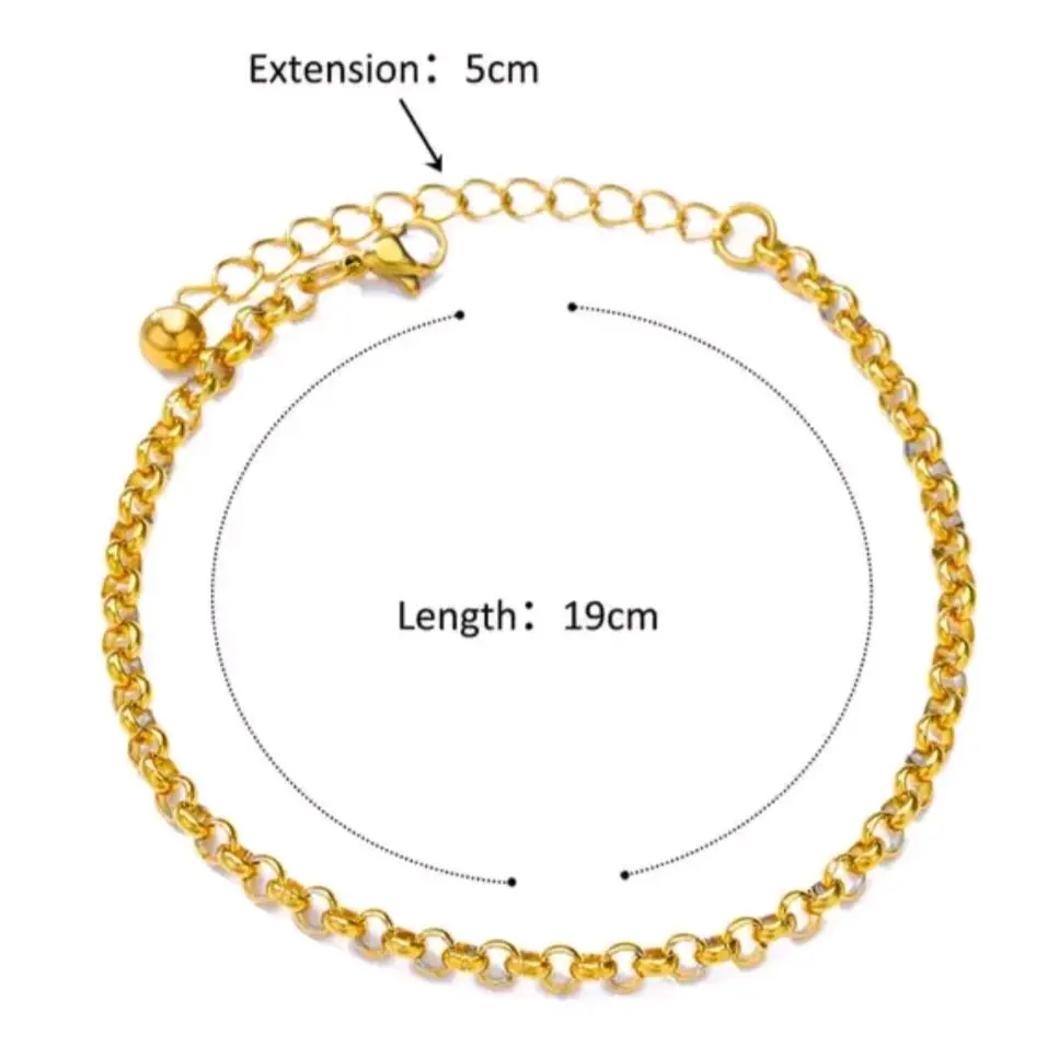 Gold Chain Anklet