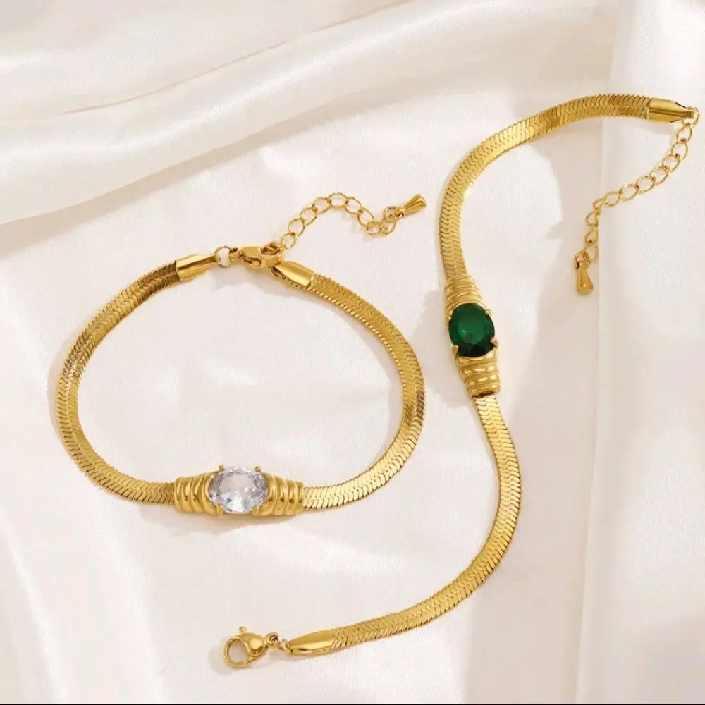 Elegant Gold Snake Chain Bracelet