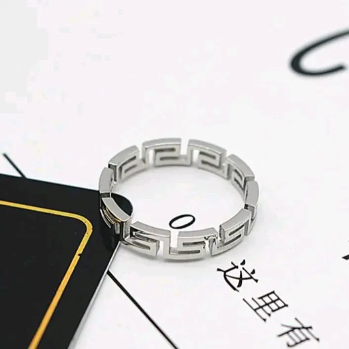 Greek Style Ring High Quality / Tarnish Free Jewelry
