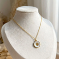Elegant Gold Pendant Necklace
