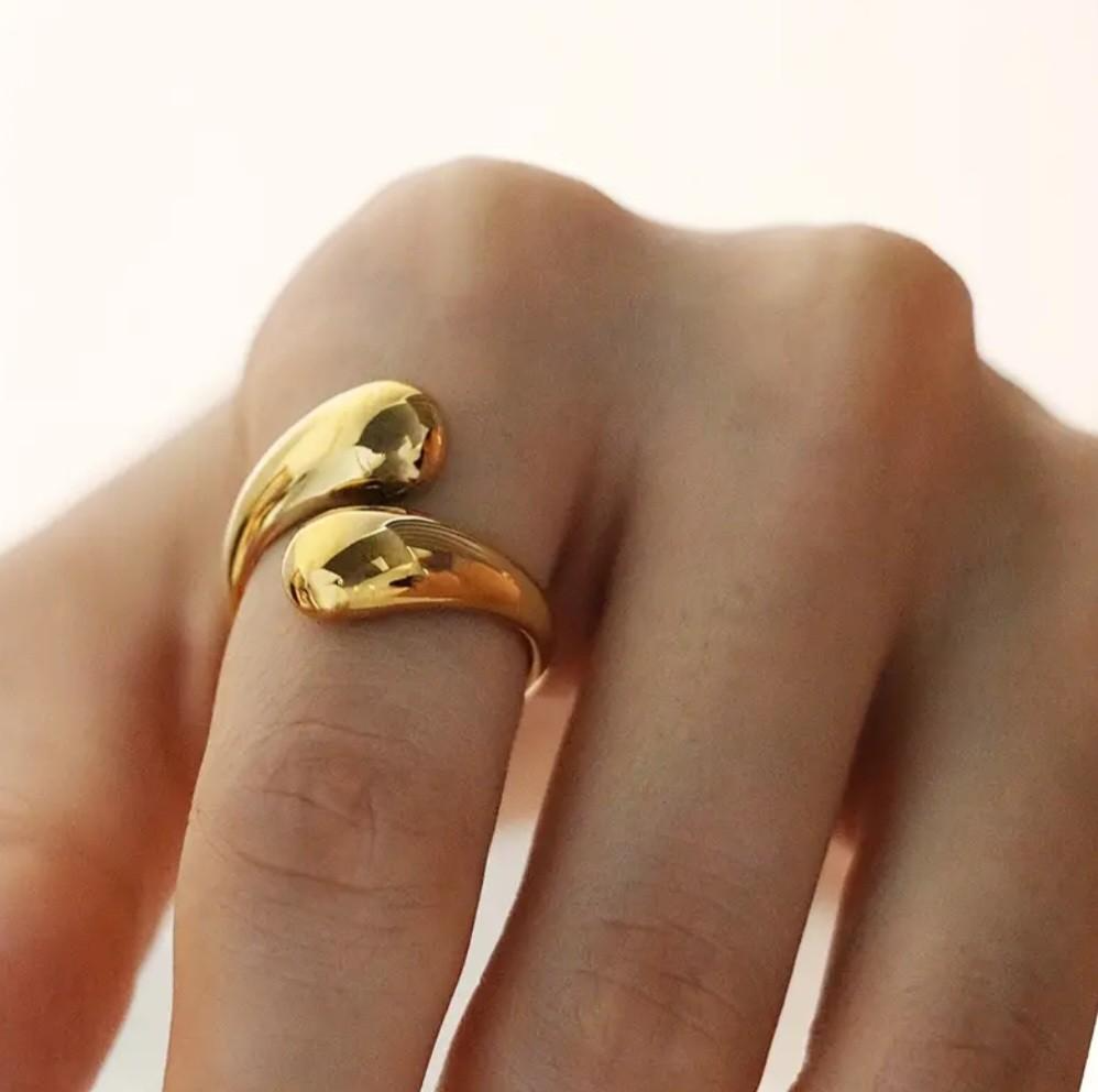 Adjustable Gold Ring