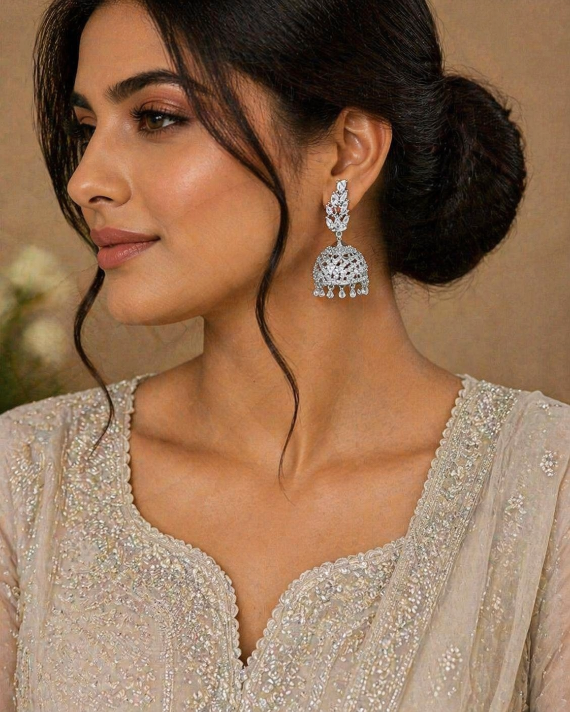 Luxury Leaf Drop Earrings